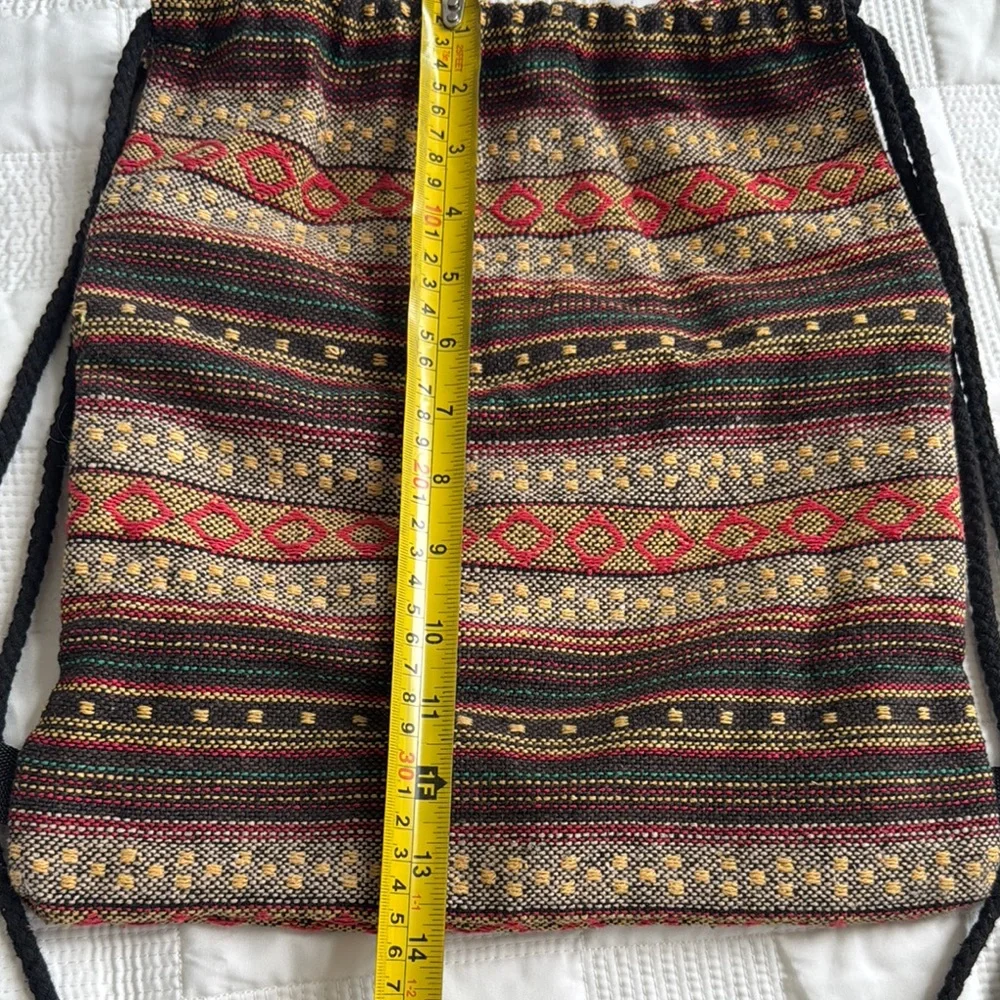 Bohemian Drawstring Backpack - Picture 6 of 7